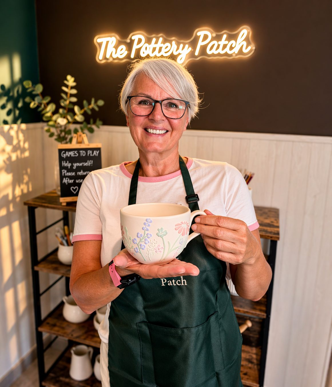 A warm welcome at The Pottery Patch
